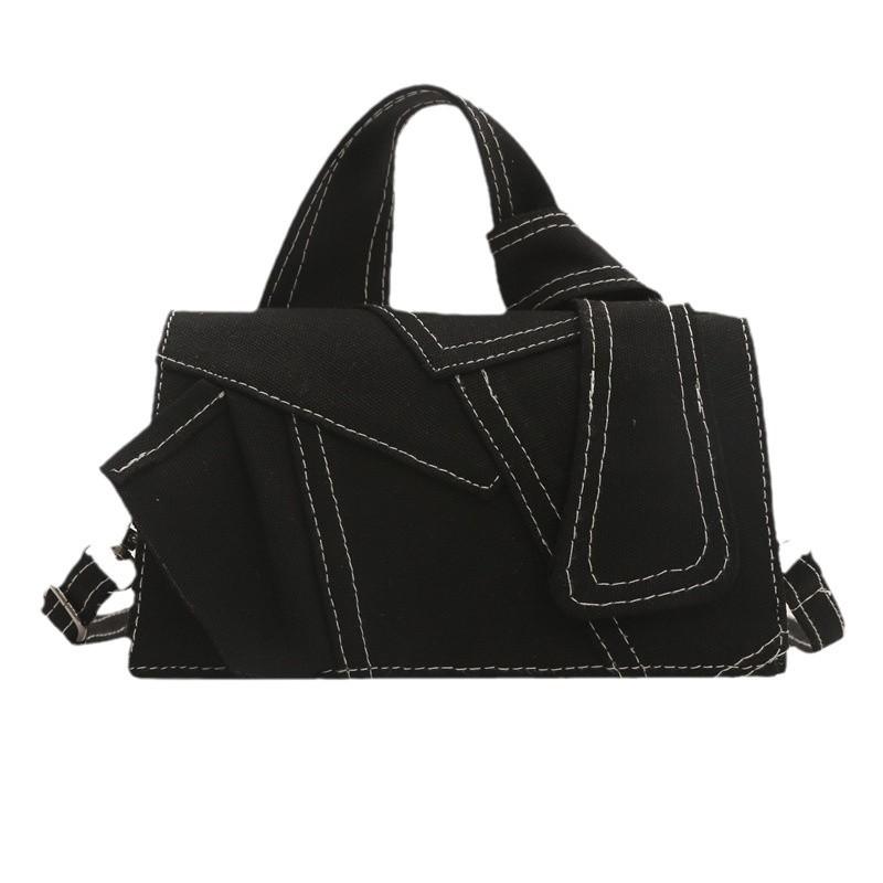 Дизайн-чуттєва Жіноча Сумка Новий Стиль Особистості Контрастне Кольорове Сплайсування Сумка на Плече Нішевий Дизайн Сумка Кросбоді Модна Сумка