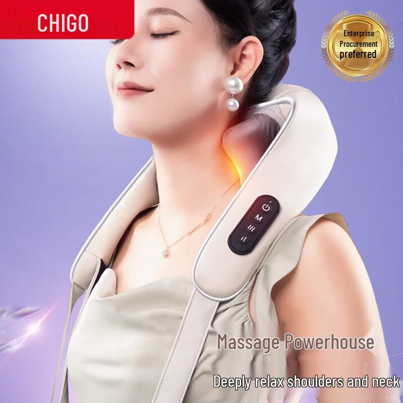 Chigo 6D Shoulder and Neck Massager CN Plug (adapter Included)