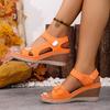 Fashion Summer Women Shoes New Retro Sandals Open Toe Walking Shoes Ladies Shoes Wedge Women Shoe Party Sandal Women Female Footwear