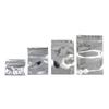100 stk Fargerike Toppmatende Folie Zip-låsposer Matpose, Mylar Aluminiumsfolieposer, Teposer, Matoppbevaringspose