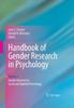 Bok Handbook of Gender Research In Psychology : Volume 2: Gender Research In Social and Applied Psychology