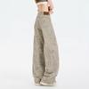 Jeans de Mujer de Cintura Alta Pierna Ancha Ajuste Holgado Corte Recto Pantalones de Mezclilla Invierno Tallas Grandes