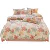 2025 Winter Milk Velvet Bedding Set: Fresh Coral Fleece & Flannel Duvet, Bed Sheet, Pillowcase