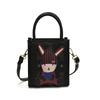Korean Style Small Square Phone Bag With Stitching Details For Casual Outfits