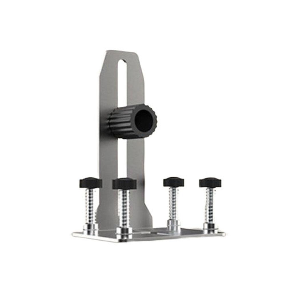 Stainless Steel Level Bracket with Adjustable 360 Degree Pivot Mount for Secure Tool Placement and Leveling Accuracy