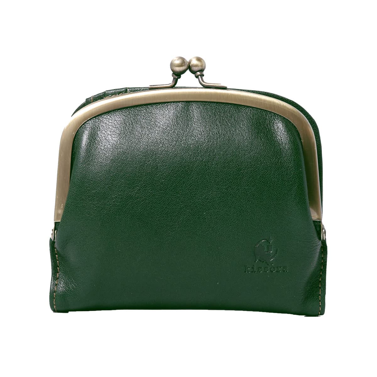 

Kisora Genuine Leather Bifold Women s Wallet, Celazole, Green, KIPT-080 зелений