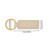 Cute Keychain Fashion Jewelry Keychains Exquisite Round Key Chain Holder Wear-resistant Pendant Keys Ring for Car Accessories