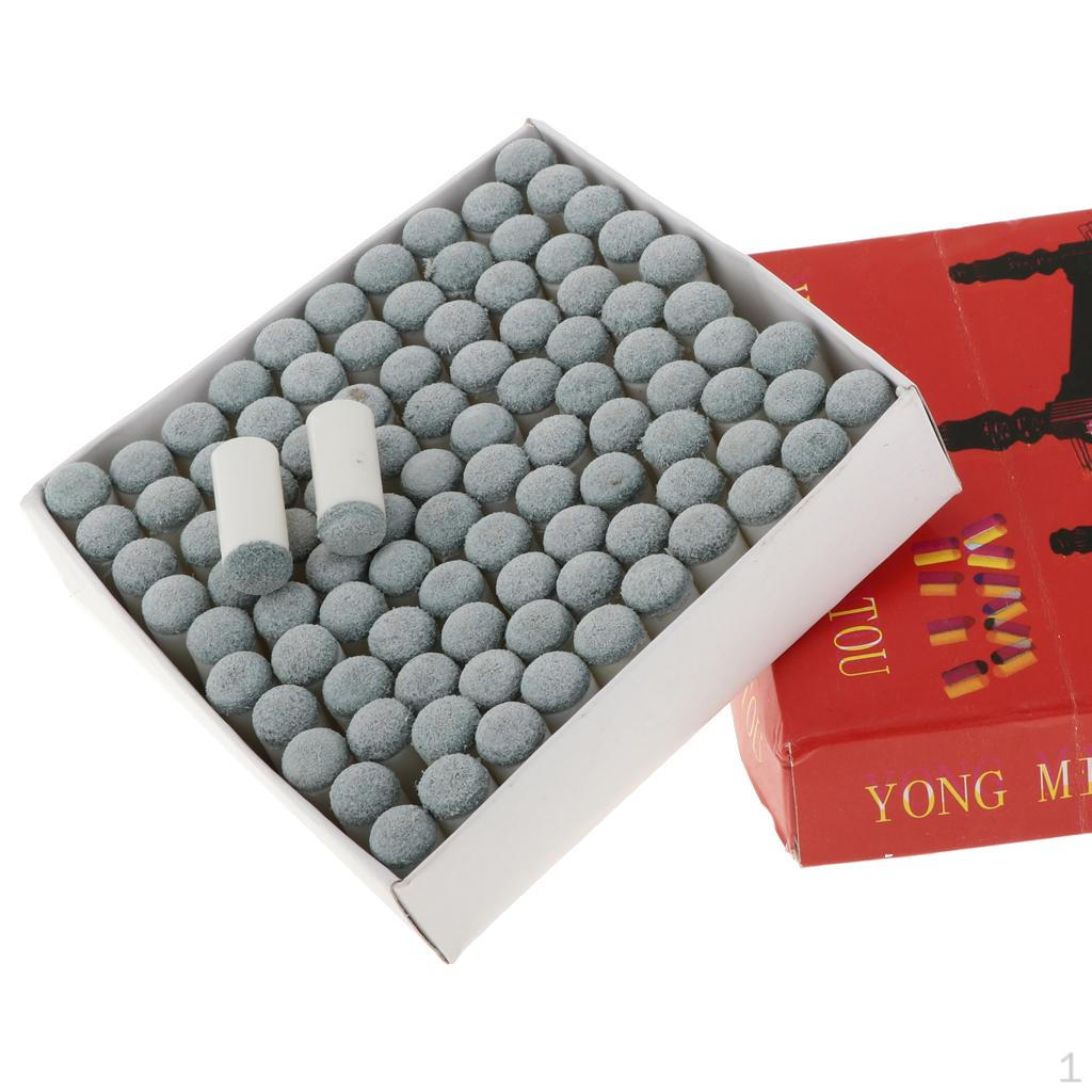 100 Наконечников для бильярдных киев Чехлы B-10mm