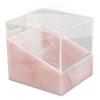 Eyelash Tape Dispenser 2 Grids Acrylic Tape Cutter Holder with Transparent   Cover for Beauty Salon