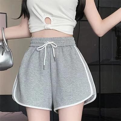 Sommermode Casual Bottoms Shorts Frauen Candy Farbe Atmungs Plus Größe Shorts Casual Lady Elastische Taille Sport Kurze Hosen
