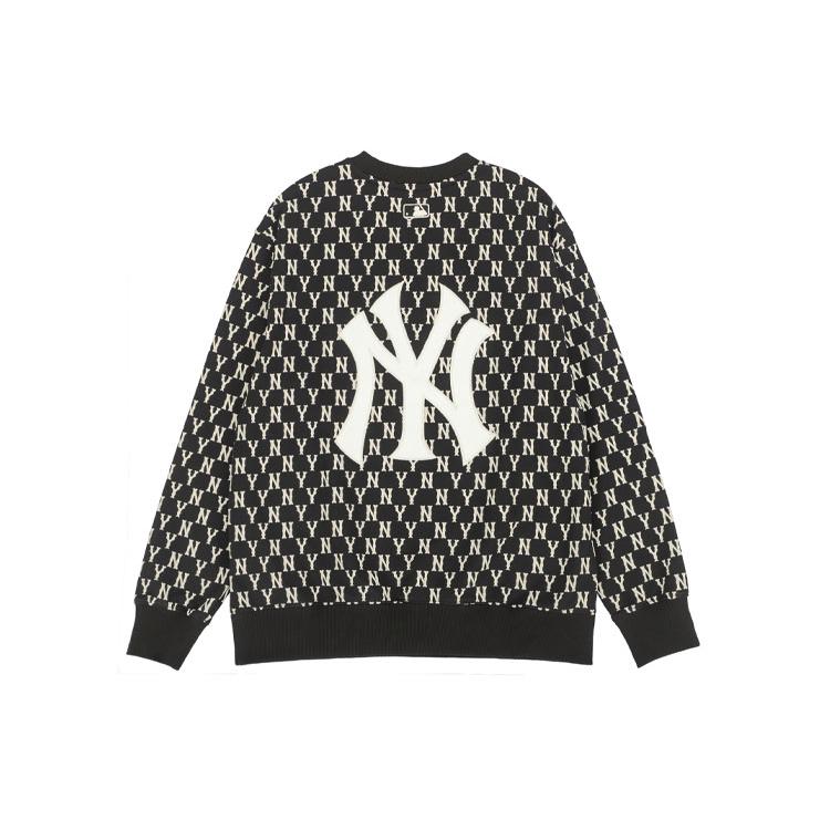 New MLB Sweatshirts Unisex Black 3AMTM0221-50BKS