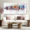 Abstract Colorful Lines Canvas Painting Posters and Prints Fashion Wall Art Pictures for Modern Living Room Cuadros Decor