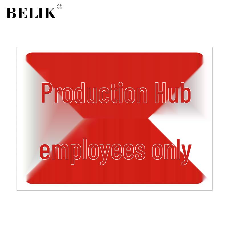BELIK PVC Safety Warning Sign 30x40 CM