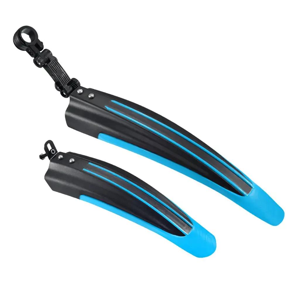 2pcs Bicycle Fenders Splash Fender Guard Set Mountain Bike Rear Front Mudguard Cycling Riding Accessories for 20/22/24/26 Inch