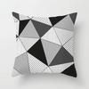 Black White Nordic Geometry Pillow Case Home Decor Decorative Polyester Cushion Cover for Bedroom Pillow Cover Hogar Funda Cojin