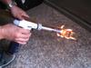 360 degrees  Rotatable Reliable Safe Butane Gas Torch Burner Auto Ignition Camping BBQ Flamethrower Flame Lighter