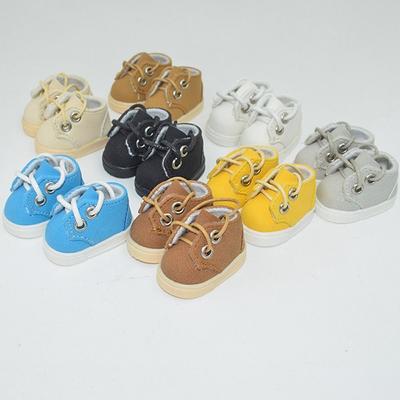 1/6 Bjd Accessories Doll Shoes Low Bond Leather Shoes 30cm Articulated Doll 15cm Cotton Doll