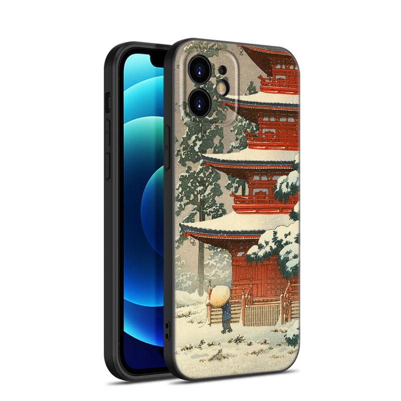 Japanese Style Art Phone Case For iPhone Samsung Galaxy Redmi Xiaomi Oppo OnePlus Note S A 7 8 9 10 11 12 13 14 20 21 22 23 53 54 Pro Max Plus Ultra
