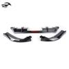Universal Rear Diffuser with Lights for 2019-2020 Honda Civic (Three-Piece Kit)