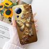 For Xiaomi Civi 2 Clear Case Aesthetic Luxury Cute Fashion Butterfly Funny Painted Funda For Xiaomi Civi2 Casing 2209129SC