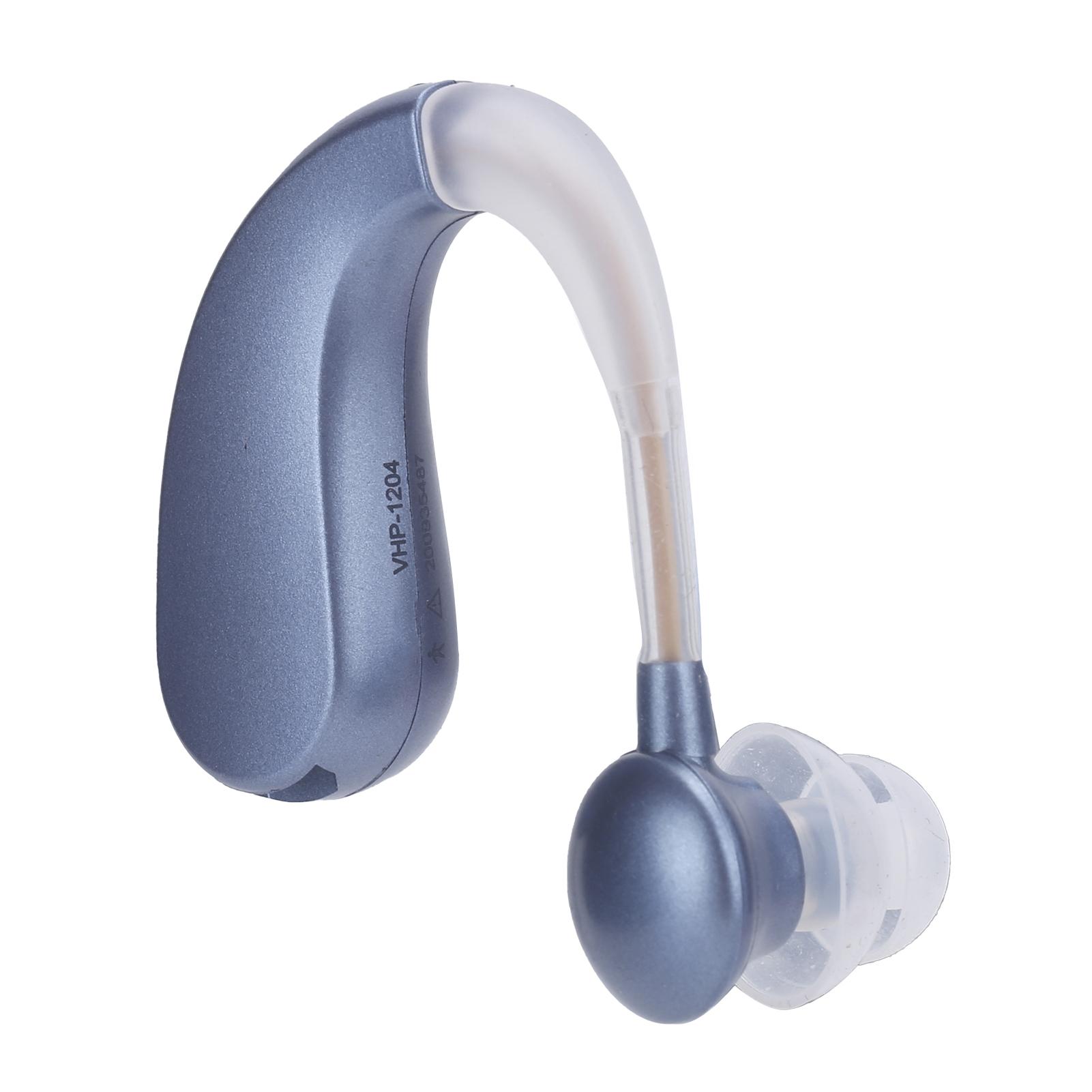 

20P перезаряжаемый слуховой аппарат за ухом, гарнитура, усилитель звука для ушей, ABS(синий ) синий