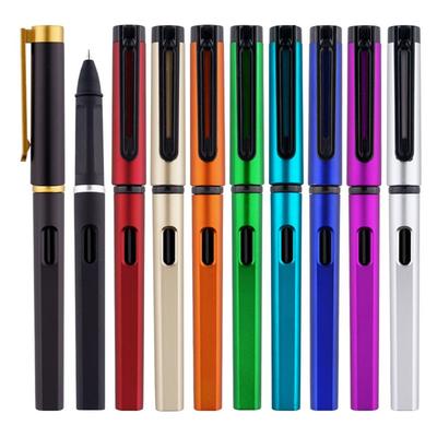 Quick Drying Gel Pen 0.5MM Black Ink Signature Pen Simple Ballpoint Pen  School Office