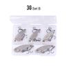 5pcs In Box Vib Lure Set 3g/7g/10g Sinking Wobblers For Pike Bass Metal Vibe Crankbaits Fishing Lure Kit