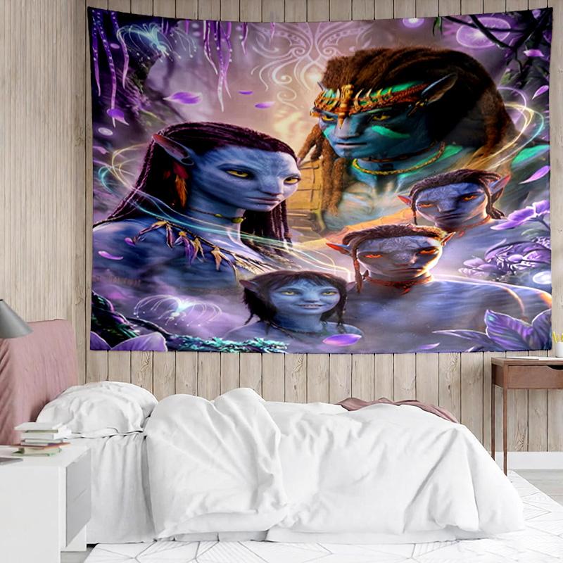 1PC Ava-tar Adventure Tapestry Accessories Playroom Tapestry, for Bedroom,Livingroom, Dormitory Room Wall Decor Fan Birthday Gifts