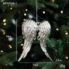 Silver Irregular Electroplated Christmas Tree Ornaments - Glossy Plastic Pendants In Stock