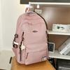 Schoolbag New Korean Version Backpack Large Capacity Junior High School Student Schoolbag Female High Value Simple Versatile Travel Backpack