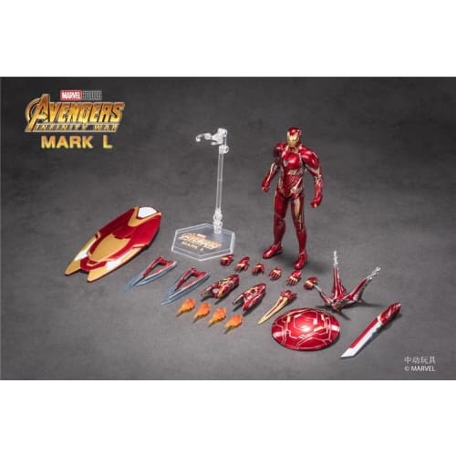 AC Chudo Toys ZHONGDONG ZDTOYS Iron Man Series MK50 DX Version Movable Action Figure Model 1912-50