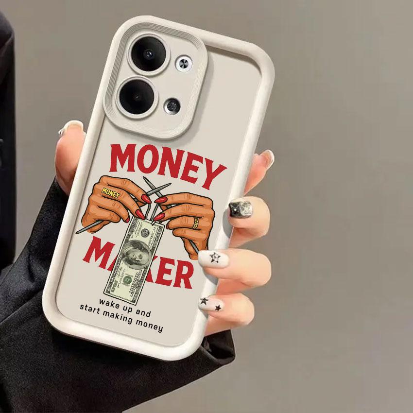 Fashion US Dollar Money Pattern Phone Cases For Oppo Reno 14 13 12 11 F 10 5G 6 7 8 Pro Plus Cover 8T 4G 7Z 8Z 14Pro Soft Fundas