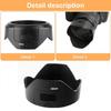 Lens Hood, Reduces Glares, Camera Lens Hood Crafted for SMC DA18-55MM F3.5-5.6AL WR Lens for Clearer Picture Accessory