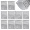 20Pcs Aluminum Foil Bags Heat Insulation Storage Food Packaging Bag Thermal Lunch Fruit Vegetable Fresh Keeping Bag