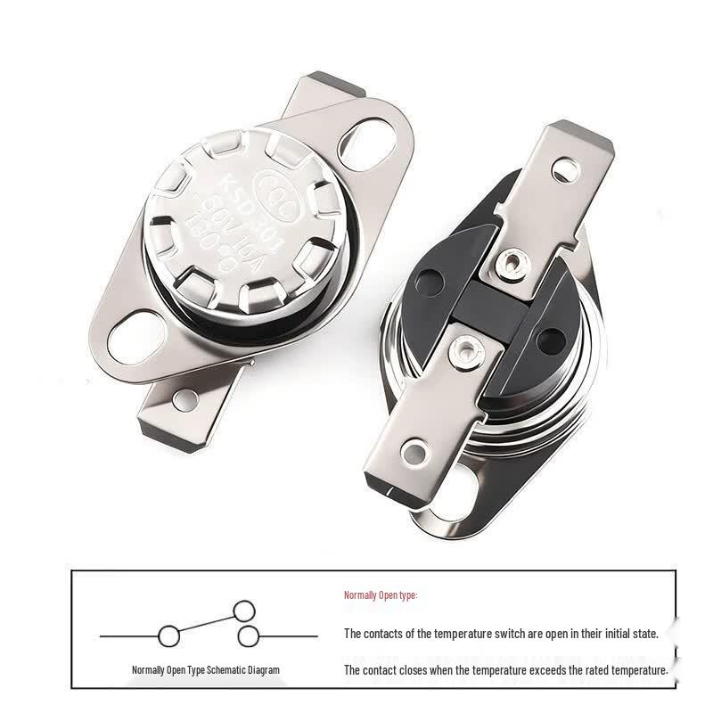Deweilai KSD301 Normally Closed 10A Thermal Switch