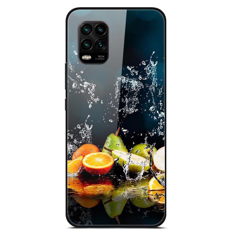 For Xiaomi Mi 10 Lite 5G Case Tempered Glass Hard Back Cover For Xiaomi Mi 10 10T Lite Pro Case Fundas For Xiaomi Mi10 Lite Capa