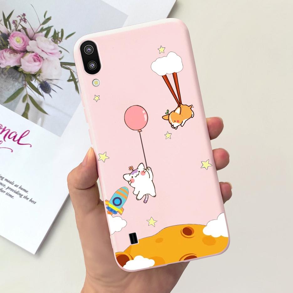Para Samsung Galaxy M10 M20 M30 Capa Bonita Colorida Doce Capa De Silicone Macio Para Celular Para Samsung M105F M205F M305F Fundas Coque