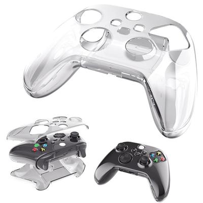 Sert Koruyucu Kılıf Darbeye Dayanıklı Şeffaf Deri Muhafaza Kılıfı Xbox Series X/S Denetleyici Aksesuarları için Şeffaf Koruyucu Kapak