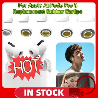 Para Apple AirPods Pro 3 Puntas de Oreja Almohadillas de Repuesto Goma Tapones de Oído Silicona Suave Fundas para Auriculares Accesorios Para AirPods Pro 3