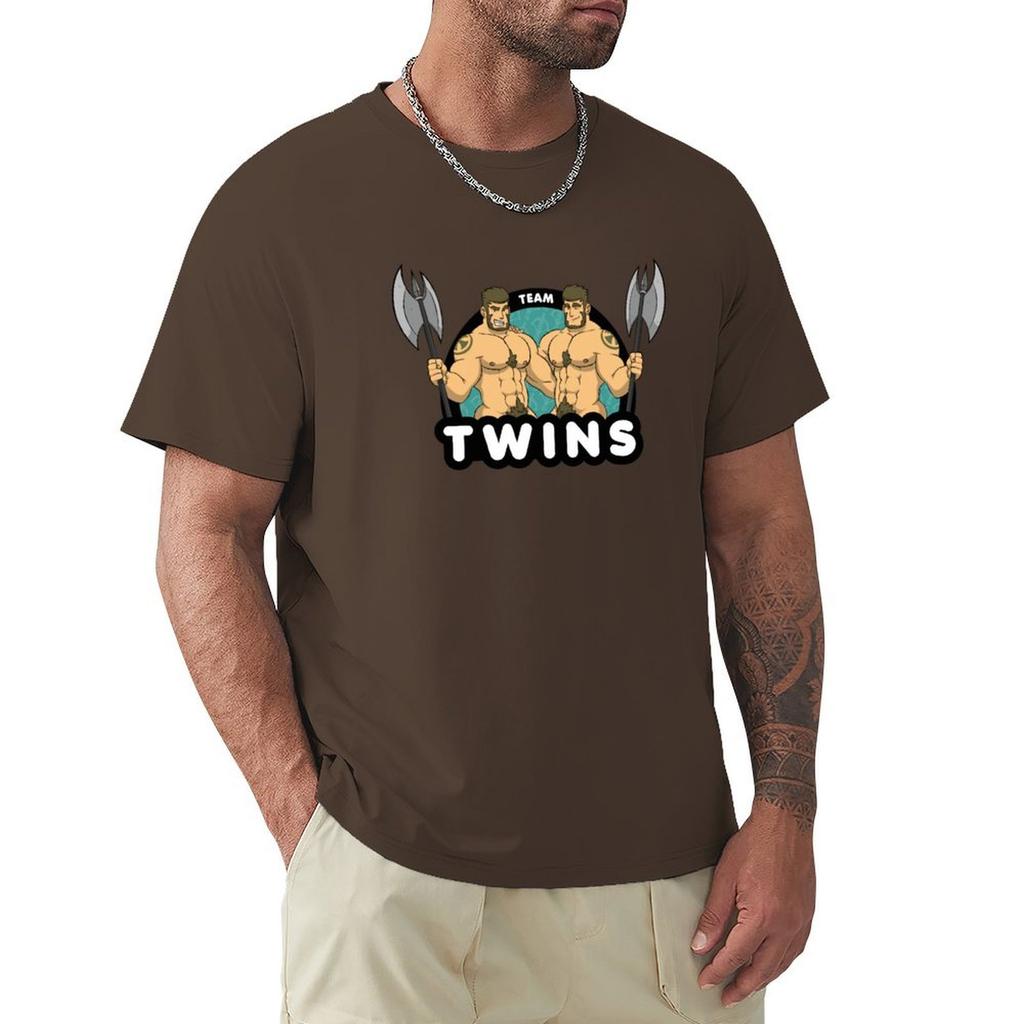 Team Twins - Robin Morningwood Adventure T-Shirt Quick Drying Man Clothes Mens Clothing