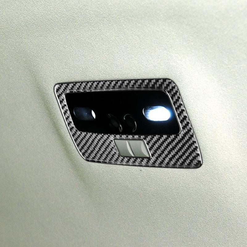 Carbon Fiber Car Accessories Rear Readinglight Panel Modified Interior Trim Cover Sticker For Lexus GS 2006 2007 2008 2009-2011