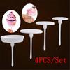 4pcs/set Cake Cupcake Stand Icing Cream Decorating Tool Cake Flower Needle Nail Baking Tools