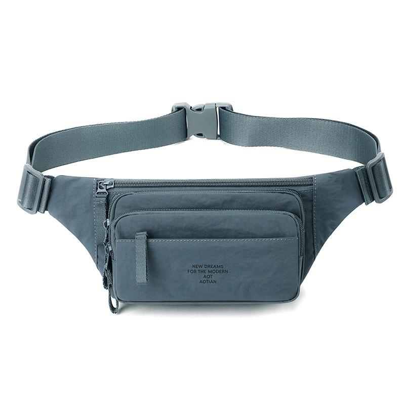 Waist Bag Men's Outdoor Shoulder Bag Sports Crossbody Bag Riding Chest Bag