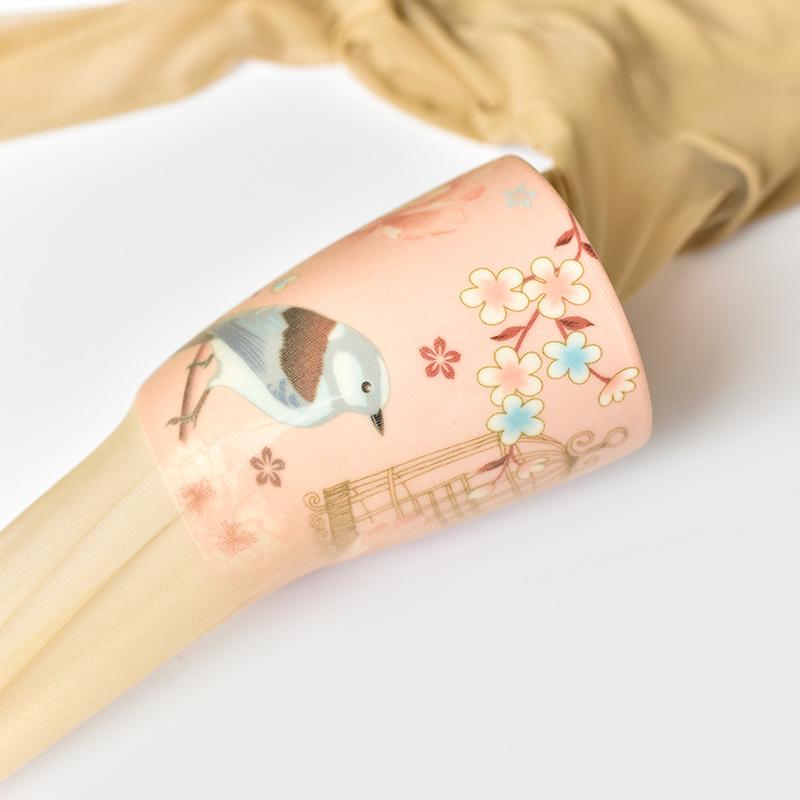 Spring 3D Transparent Seamless Velvet Anti-Snag Silk Tights with Any Cut Toe