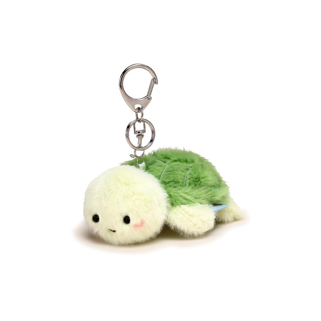 Plush Marine Animals Keychain Turtle Shark Pendant Pressable Decoration Sound
