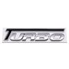 Style de Voiture Nouveau Design Logo Turbo Coloré Métal 3D Alliage de Zinc Emblème Universel d'Aile Autocollant Décalcomanie de Badge de Coffre Arrière