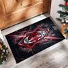 AC Milan Geprint Flanellen Vloerkleed Antislip Zacht Polyester Vloerkleed Binnen Decoratie Mat voor Slaapkamer Woonkamer Bank Speelkamer Huisdecoratie