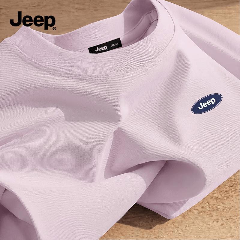 JEEP Men's Heavyweight Cotton Short Sleeve T-Shirt