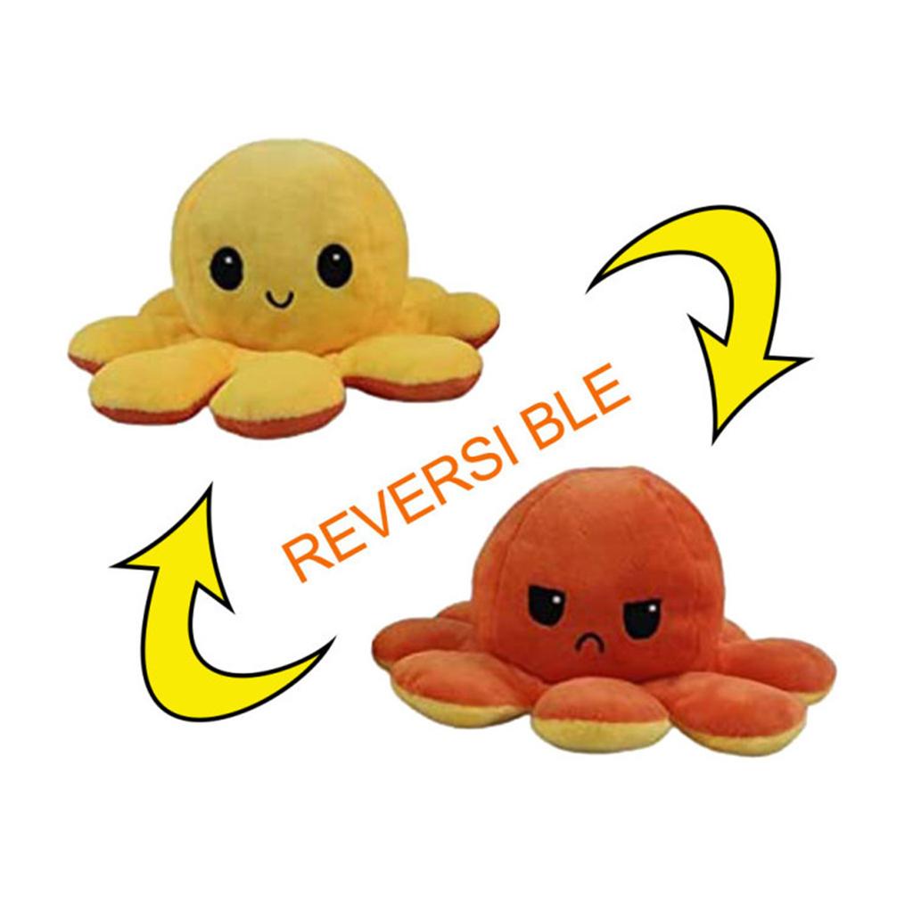 The Reversible Octopus Plushie Show your mood without saying a word!