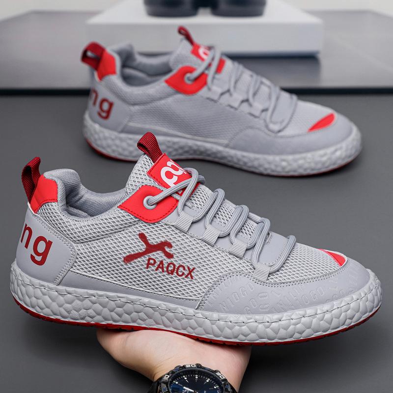 2025 Men s Lightweight Breathable Mesh Low-Top Casual Shoes 43